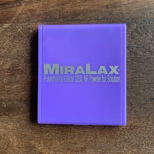 Miralax Compact Pocket Mirror Promotional Pharmaceutical Drug Rep